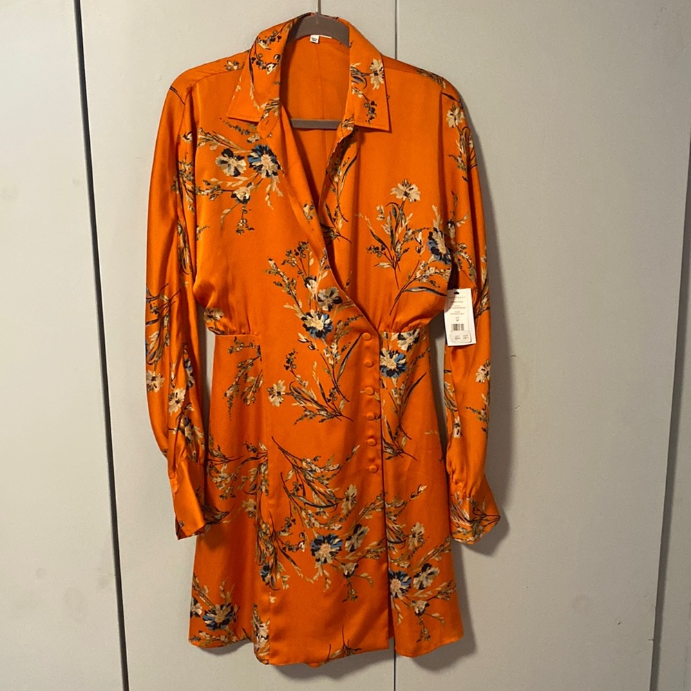 NWT Equipment Silk Dress SZ M